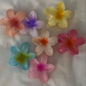 Flower Claw Clips 🌺