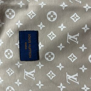 LV Beige Drop Shoulder Tshirt