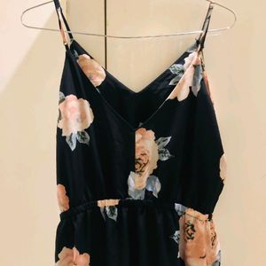 Forever 21 Floral Blogger Style Jumpsuit