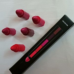 5 In 1 Lipstick (Nude & Red Adition Combo)