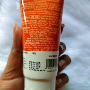 Derma Co Long Lasting Sunscreen