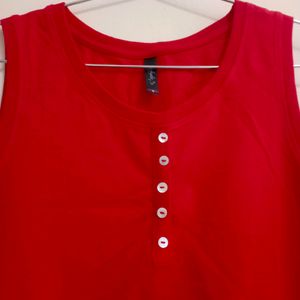 Beautiful Red Top For Women