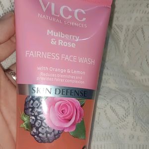 New VLCC  facewash Mulberry And Rose