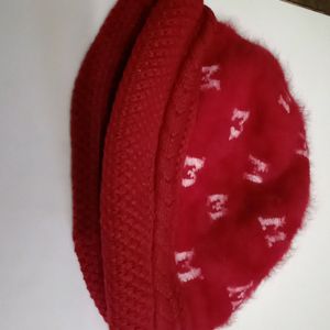 Red Winter Cap