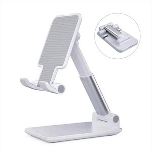 Adjustable & Foldable Mobile Stand White