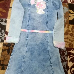 Unicorn Denim Dress