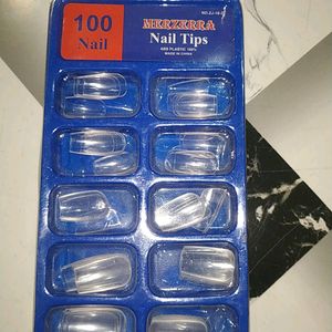 Artificial nails pack of 100 And Freebie