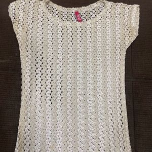 Party Wear Net Top