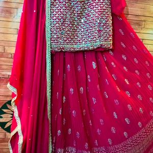 Rose Pink New Lehnga