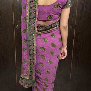 Women Heavy Saree