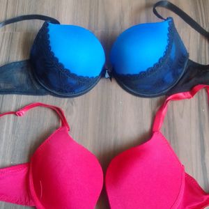 2 Wired & Padded Beautiful Bra.. No Coins