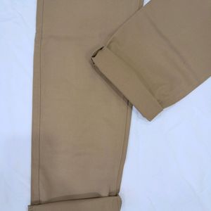 Kedar 1096 Men's Ecru Brown NarrowFit Soft Trouser