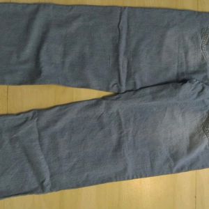 Mens Straight Leg Light Blue Jeans