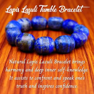 Natural Lapis Lazuli Bracelet New