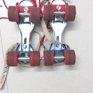 JJ Jonex Red Adjustable Quad Roller Skate Age 3-7