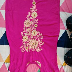 Pretty Pink Kurta For Festivals