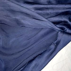 Royal Blue Satin Dress