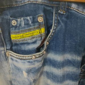 Dsquared2 Imported Denim Pants (Made in Italy)