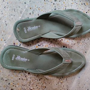 Sea Green Chappal / Flat Sandal - UK 6