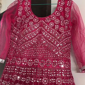 Like New Ethnic Gown Suit In Weeding Season