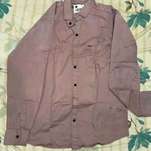 Lavender Corduroy Classic Shirt