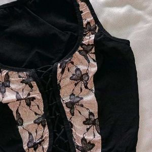 Butterfly Corset Top