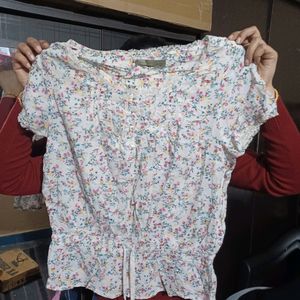 Printed Women's Cotton Top