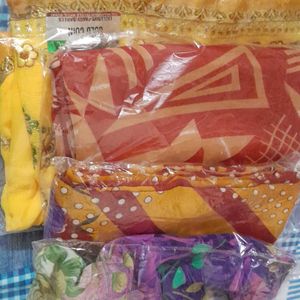 4 Sarees