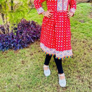 New branded Red kurti for 11-12yrs old