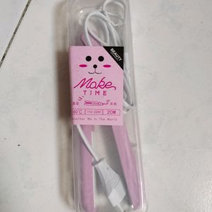 GLOW MORE Portable Mini Ceramic Hair Straightener