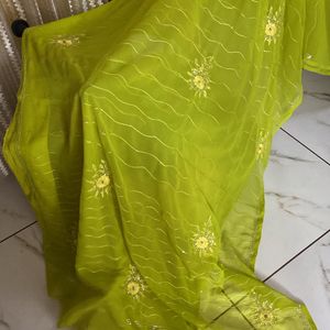 Special Green Saree