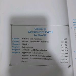 Mathematics Ncert Class 12 Part 2