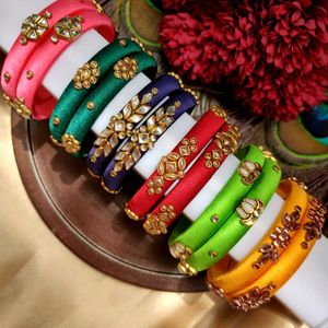 Clearance Sale - Silk Thread Bangles