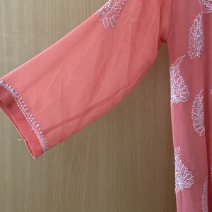 Chikankari Kurta With Inner