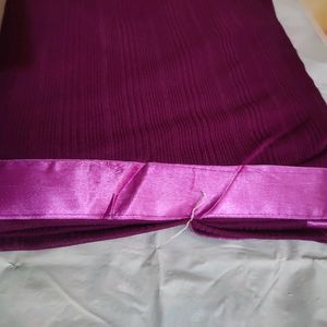 Purple Saree