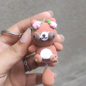 Raccoon Key Chain