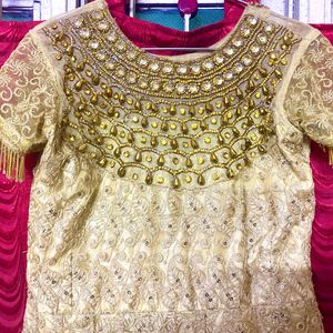 Royal Gorgeous Gold Ethnic Gown😍❤️