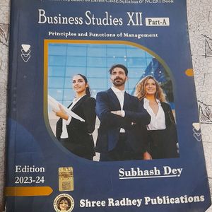 Business Studies NCERT Book Class 12th-Subhash Dey