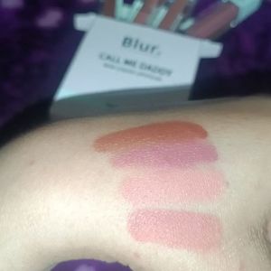 Blur Mini “Call Me Daddy” Lipsticks Pack Of 4