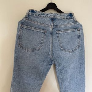 Denim Straight Leg Jean For Women