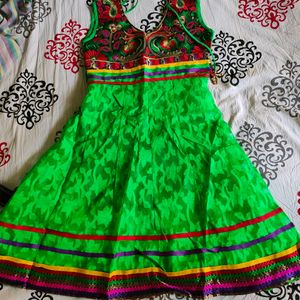 Green Anarkali