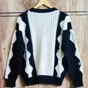 Black & White Designer Cardigan Size-42-44