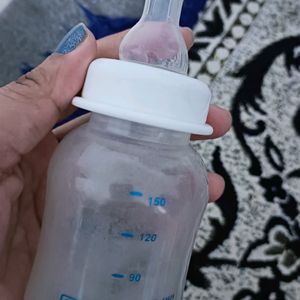 Breast Milk Pump, Nipple Shield And Bottle