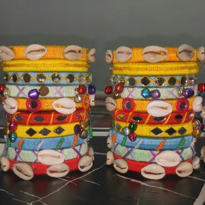 Navratri Special Bangles 💜💚