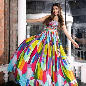 Trendy Colourful Lehenga Choli