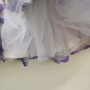 Lavender Baby Frock