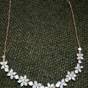 AD Necklace With Earrings