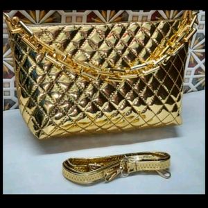 Golden Sling Bag