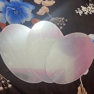 Oval Adhesive Mirror Sticker