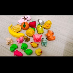 21 Mix Fruit Vegetable Chuchu Toys